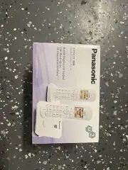new Panasonic KX-TGC212 Digital Cordless Phone dect 6.0 white dect6.0 tgc 212