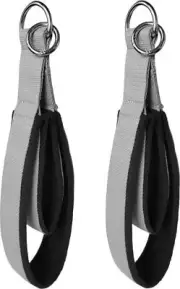 Pilates Double Loop Straps For Reformer,Fitness D-Ring Exercise Straps, Yoga For