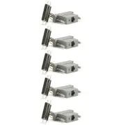 5 Pcs DB25 25 Pin Parallel Female to RJ45 Cat5 8P8C Connector Adapter Extender