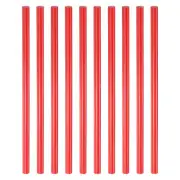 10pcs Sewing Marking Pencil Water Soluble Fabric Pencil Tailors Chalk, Red
