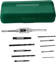 WHAMVOX 11pcs Stripped Screw Extractor Kit High Speed Drill Bit Remover Tool for Rusted Broken Screws Portable Storage Box Included