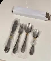 Gibson Stainless Flatware Set of 24 Pieces Forks, Knives, Spoon Brand New