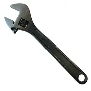 ADJUSTABLE SHIFTER WRENCH SPANNER , 12" , 15", 24" , 35-75mm Jaw, Forged Steel