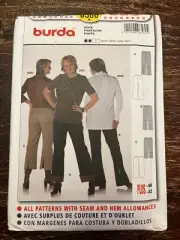 Burda 8580 UNCUT Sewing Pattern, Misses' Pants, Size 18-32