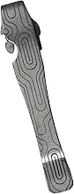 Pocket Clip for Leatherman Wave, Wave Plus+, Surge & Charge AL, ALX, Ti, XTi - Titanium TC4 - Custom Designs - Quick Release - Extra Carry Options 'Norwegian Wood’