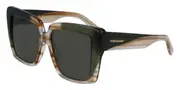 Salvatore Ferragamo SF 1060SN Asian Fit 263 Men's Sunglasses Brown Size 55