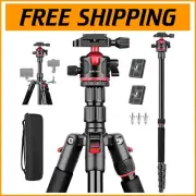Versatile 3-in-1 Tripod & Monopod - Ideal for DSLR, Spotting Scope, and More