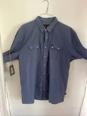 howler brothers xxl shirt Cross current Snap Shirt