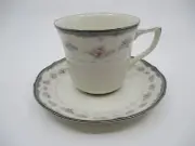 NORITAKE TRAVIATA CUP & SAUCER - 3" -0306I