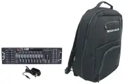 Chauvet DJ Obey 40 D-Fi 2.4 MIDI Wireless DMX Lighting Controller+Gear Backpack