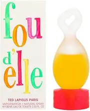 Ted Lapidus Fou D'Elle Eau De Toilette Spray for Women by Ted Lapidus - 3.33 oz/ 100 ml, 100 ml