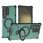 For Samsung Galaxy A14 A15 A25 A54 A35 A55 Rotating Kickstand Hybrid Rugged Case