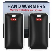 Hand Warmers Rechargeable 2 Pack Electric Hand Warmer Reusable Portable Pocke...