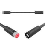 LED Autolamps 7 Core Main Cable Extension 8m Cable with Male & Female Plugs