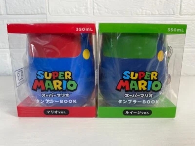 Super Mario tumbler Book Mario Luigi Nintedo 2set vacuuminsulated tumbler Wonder