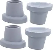4pcs Sooth Chair Bath Chair Foot Cover Stool Leg Caps Shower Chair Supplies Leg Caps Stool Leg Floor Protectors Shower Chair Foot Covers Shower Foot Covers Rubber
