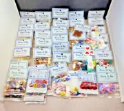 Craft Buttons for Scrap Book Card Making Embellishments Charms Lot of 53