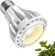 Grow Light Bulb, Grow Lights for Indoor Plants Full Spectrum, 12 Watt 3000K LED Plant Light Bulb with High PPFD, Universal E27, Energy Saving Grow Lamp for Seeding and Growing COB Lamp Bead PAR 20