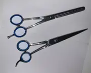 PROFESSIONAL JAPANESE HAIR CUTTING+THINNING SCISSORS BARBER SHEARS SET 7”