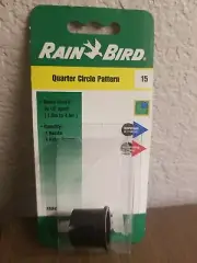 *NEW* Rain Bird 15QC1 Spray Nozzle 0°-360° Circle Pattern, 8'-15' Spray Distance