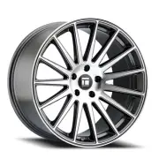 22x10.5 Touren TR92 Gloss Graphite/Machined Face Wheel 5x112 (32mm) (for: Volkswagen)