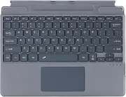 Backlit Keyboard for Microsoft Surface Pro 10 / Pro 9 / Pro 8 / Pro X, Portable Slim Wireless Keyboard with Touchpad Backlit Keyboard (Keyboard Can't Charge Your Surface Slim Pen)