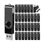EASTBULL 128MB USB Flash Drive Bulk Thumb Drives 100 Pack with Lanyards USB 2...