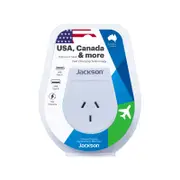 Jackson Outbound Slim USB-A And C Travel Adaptor - USA