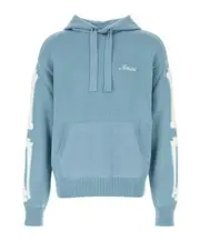 Bones hoodie S,M light blue