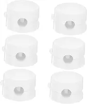Angoily 6Pcs Cable Management Clips Adhesive Cord Organizer for Home Office Minimalist Design for Tidy Desk Cord Protection Versatile Durable Cable Holder