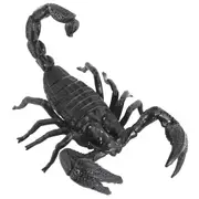 Large Black Plastic Scorpion Prop