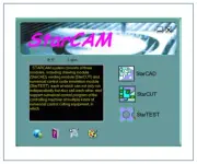 Starcam 2D Design Software CNC Plasma Cutting Machine Nesting English Version