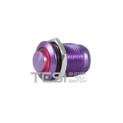Tesi POCO 12MM LED Momentary Push Button Guitar Kill Switch Purple/Red