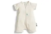 Ergopouch baby Infant Layers Short Sleeve Tog 0.2 Size 00-00 Oatmeal Marle