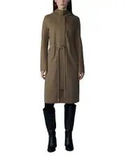 Mackage Blithe Belted Wool Coat