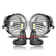 For Chrysler Aspen 07-09 Factory Bumper Replacement Fit Fog Lights Clear Lens (for: Chrysler)
