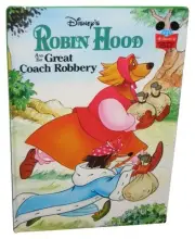 Disney Robin Hood And The Great Coach Robbery (1995) Hardcover Book - (Wonderful
