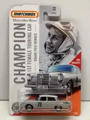 2020 Matchbox '62 Mercedes Benz 220 Ewy Rosqvist #100/100 1st Female Win 711 NIP