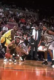 Georgetown Allen Iverson vs Georgia Tech Michael Maddox New York N- Old Photo
