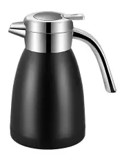 [SOGA] Stainless Steel Insulated Vacuum Thermal Kettle 1.2L in Black
