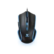 RAPOO V20S LED Optical Gaming Mouse Lighting Black [V20SLIGHTING-BLACK]