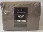 Xoox Linen 100% Egyptian Cotton 1000 Thread Count 4 Piece Sheet Set King Taupe