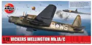 Model aircraft Woodcraft Construction Kit Mounting Airfix Vickers Wellingto