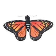 Wild Republic Rainforest Monarch Butterfly Finger Puppet 7"