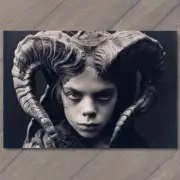 FLATCARD Demon Monster Weird Creepy Imaginary Friend Nightmare Scary Unusual Pet