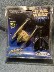 Estes Star Wars Trade Federation Droid Fighter Flying Model Rocket Kit #1833 OB