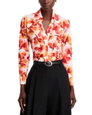 Chiara Boni La Petite Robe Shohreh Collared Top - Exclusive 14