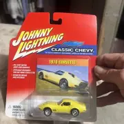 Vintage Johnny Lightning Classic Chevy 1970 Chevy Corvette Die-Cast