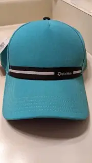 TaylorMade Small/Medium/Youth/Teen RIBBON HAT adjustable Cap - Emerald/Black