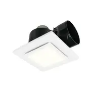 Brilliant Sarico Large Square Exhaust Fan with 13W LED Light